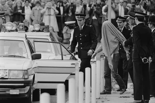 The arrest of Malcolm Fairley in London in September 1984. Photo by John Downing/Getty Images.