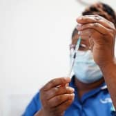 Eligible patients across Hertfordshire are being urged to get their spring COVID-19 top-up jabs. Photo: Jacob King/PA Wire
