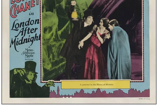 The 1927 silent movie, featuring horror icon Lon Chaney, is no longer in circulation after a vault fire at MGM studios.