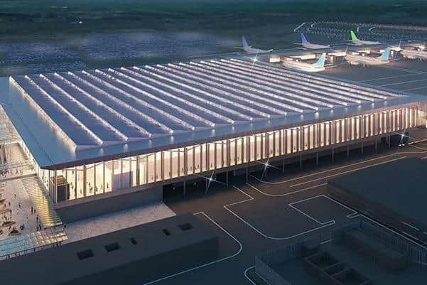 An artist's impression of what the expansion could look like