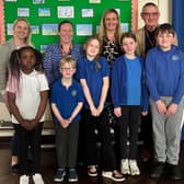 Some members of the school council joined staff and visitors to ask some great questions.