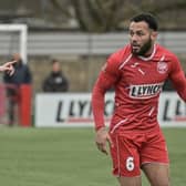 Kyle Ajayi was voted Young Player of the Season. Photo: Hemel Hempstead Town FC.
