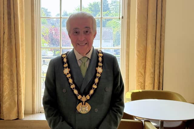 Chairman Hertfordshire County Council Laurence Brass. Image supplied by Hertfordshire County Council.