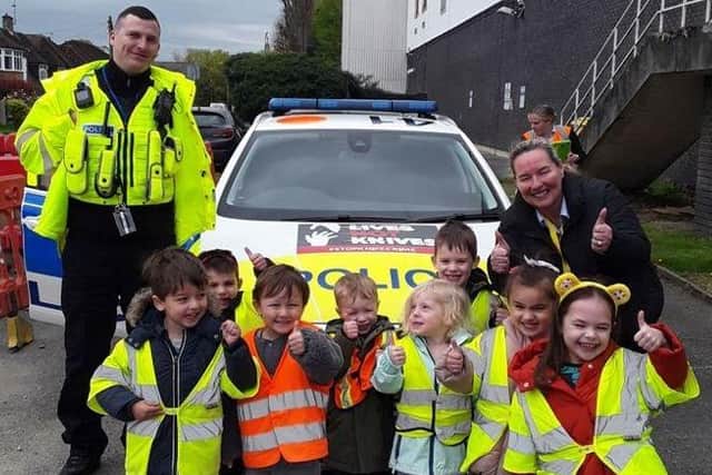 Delighted children at Lime Grove Day Nursery