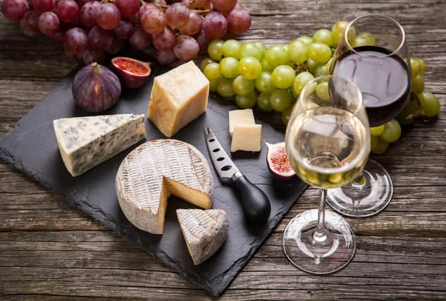Cheese and wine evening