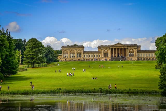 Summer days at Stowe House in Buckinghamshire.