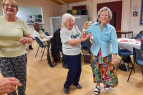 Boxmoor Women's Institute Nonagenarians Barbara Rogers and Eileen Woodford