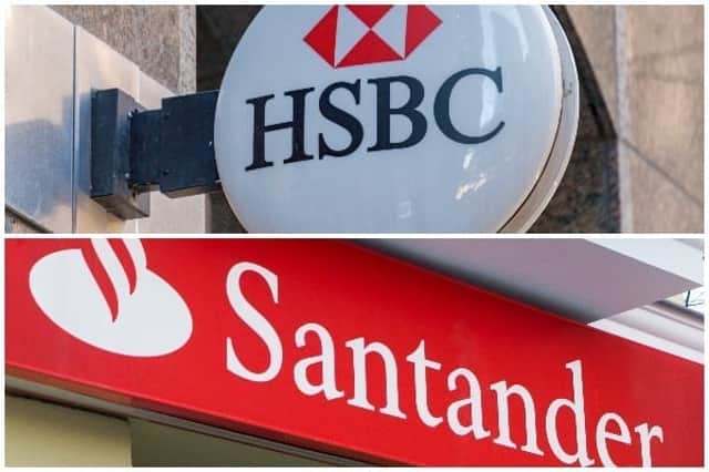 HSBC and Santander will have to give money back to thousands of customers, after charging them for entering into overdrafts without any warning (Photo: Shutterstock)