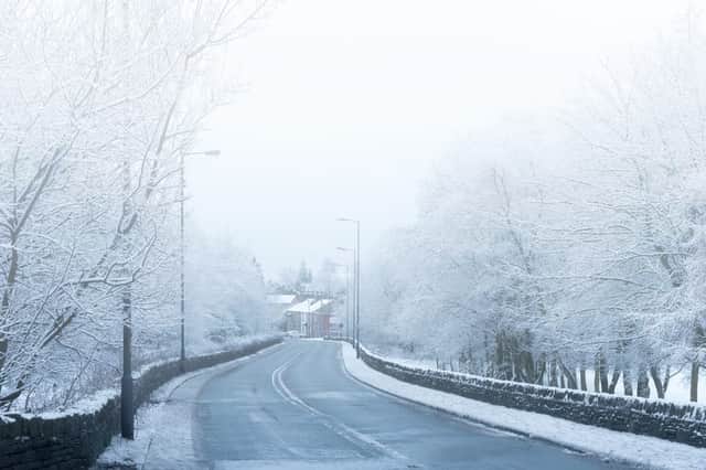 The Met Office is warning the wintry showers could lead to icy stretches (Photo: Shutterstock)