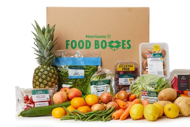 Morrisons has just launched another food box. This time, their aptly named Fruit and Veg (Photo: Morrisons)