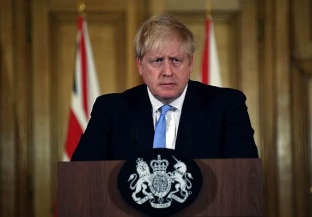 Boris Johnson addresses the nation