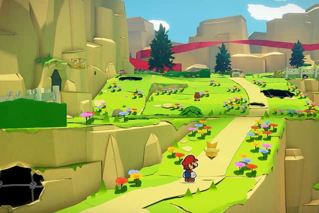 The game's graphics are full of the usual Paper Mario Nintendo charm and the soundtrack is as perfect as ever