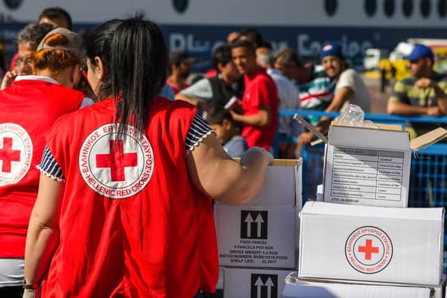 Organisations like the Lebanese Red Cross are helping victims in Beruit. (Photo: Shutterstock)