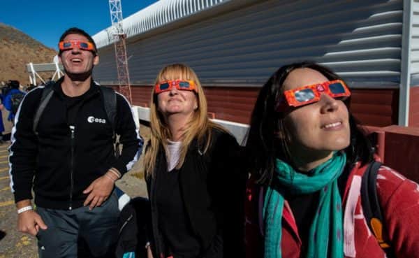 You should never look directly at the sun, and only observe eclipses safely through special equipment (Photo: MARTIN BERNETTI/AFP via Getty Images)