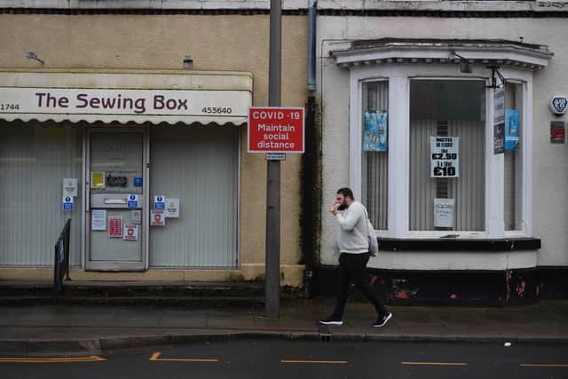 Further Covid restrictions could be needed - as new study shows ‘no evidence of case decline’ since new lockdown (Photo by OLI SCARFF/AFP via Getty Images)