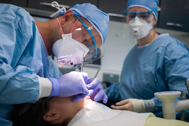 NHS England patients are being told to pay thousands for private dental treatment or wait up to two years (Photo by Leon Neal/Getty Images)