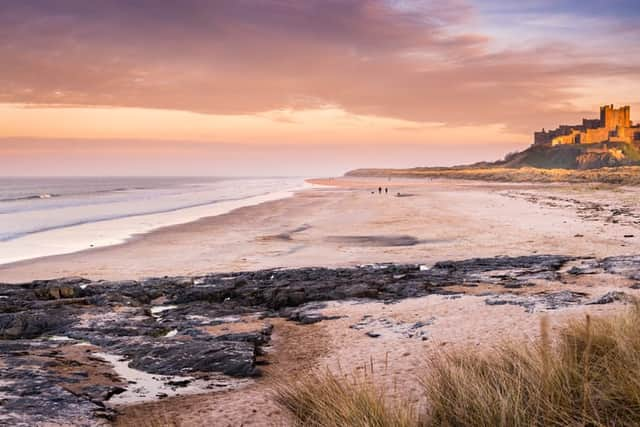 Bamburgh Castle on the Northumberland coastline (Photo: Shutterstock)