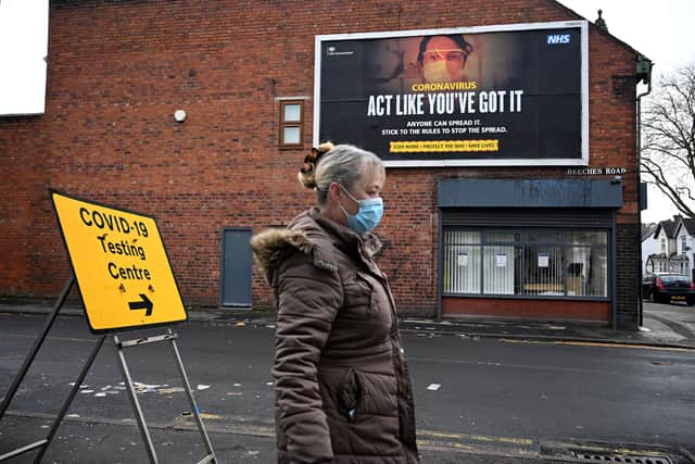 Restrictions in England change as stage one of the roadmap out of lockdown begins (Photo: OLI SCARFF/AFP via Getty Images)