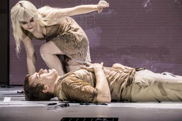 Michael C Hall (Newton), Sophia Anne Caruso (Girl)