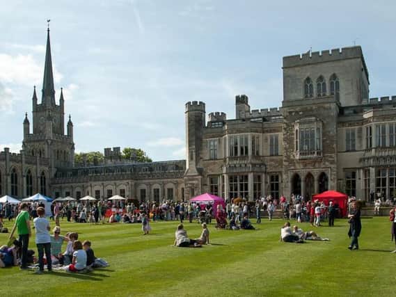 The garden party takes place in the spectacular surroundings of the Ashridge estate