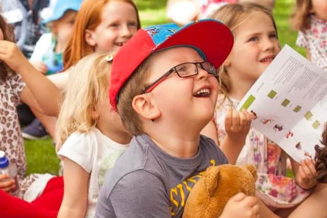 Kids enjoyed the Punch & Judy show last year