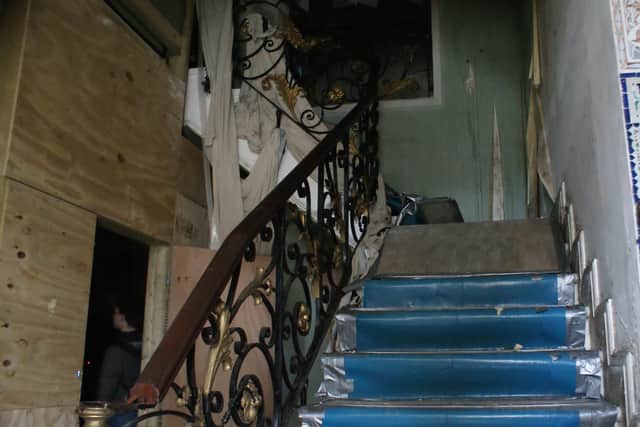 'The occupants seemed to be fleeing from something' Pictures show inside mysterious Mosaic House in Tring after it was suddenly abandoned before demolition