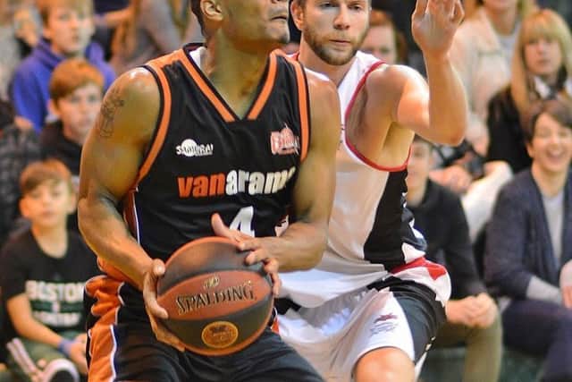 Hemel Storm's AJ Roberts was the cup final MVP award-winner. (File picture by Lin Titmuss)