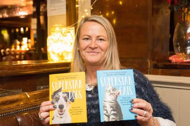Jules Tottman penned her two books earlier this year after one of her busiest years yet training animals on movie sets. Shes also a joint owner of the Queens Head pub in Long Marston, where the books are on sale