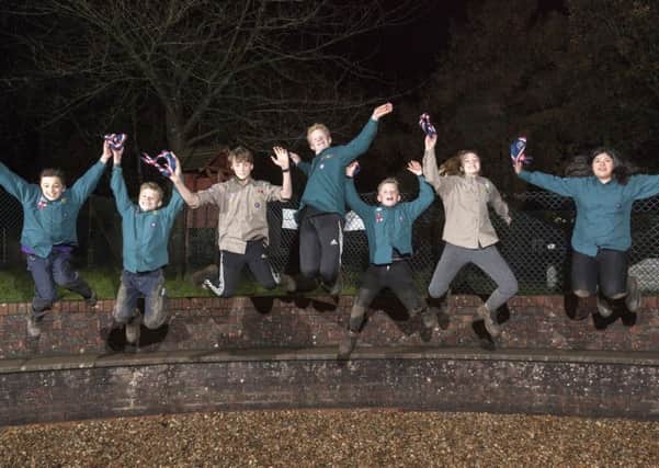 The Scouts and Explorer Scouts who have been selected to attend the World Scout Jamboree