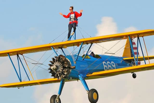 Wingwalk in aid of Rennie Grove Hospice Care