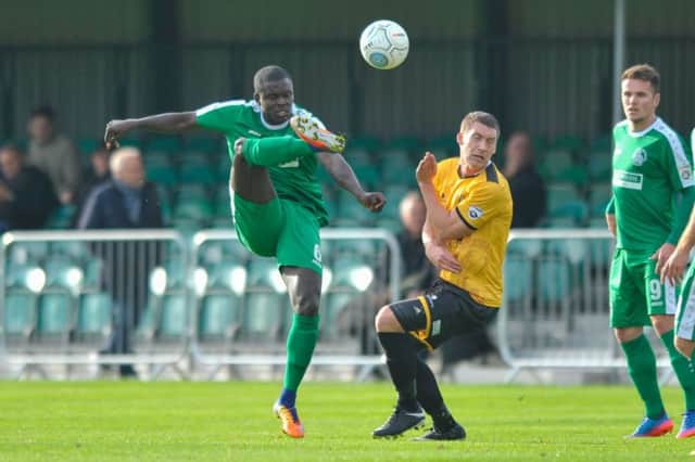 Hemel Town's Ismail Yakubu scored his first goal of the season in the 3-3 draw with Chelmesford City on Saturday.