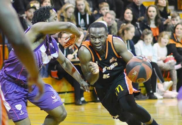 Hemel Storm gaurd Bode Adeluola dished out an impressive 12 assists against Riders.