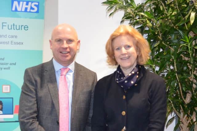 Tom Cahill and Deborah Fielding