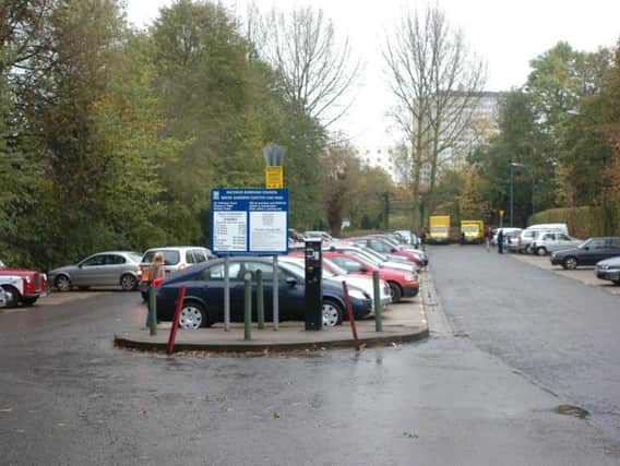 The assault took place in the Water Gardens car park next to Combe Street