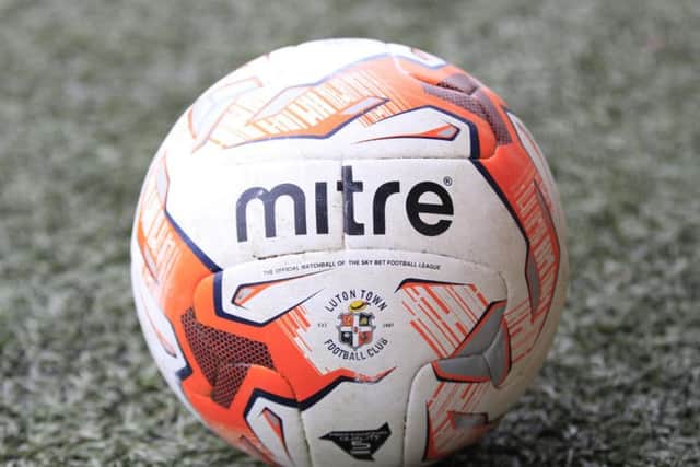 Luton Town host Newport this afternoon