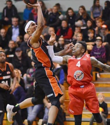 AJ Roberts top scored for Storm with 25 points and also added six rebounds and two assists. (Photo: Lin Titmuss).