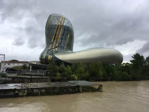 The striking La Cit du Vin wine museum in Bordeaux.