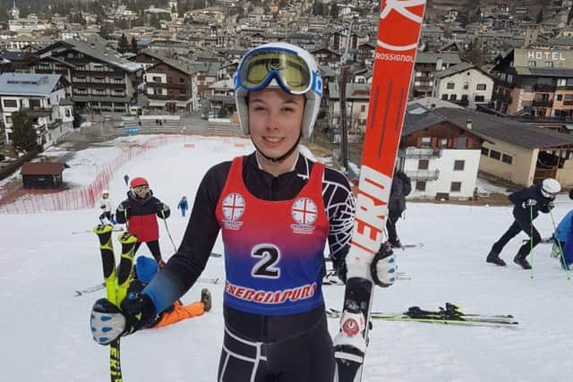 Kings Langley skier Eleanor Scranage-Harrison