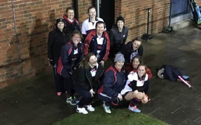 Win of the weekend went to the BHHHC ladies third  team who notched a tremendous eight goals in their triumph over Milton Keynes.