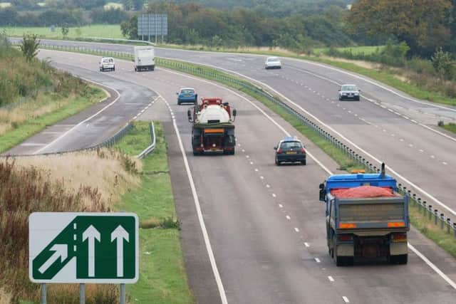 The crash was on the A41 on Saturday
