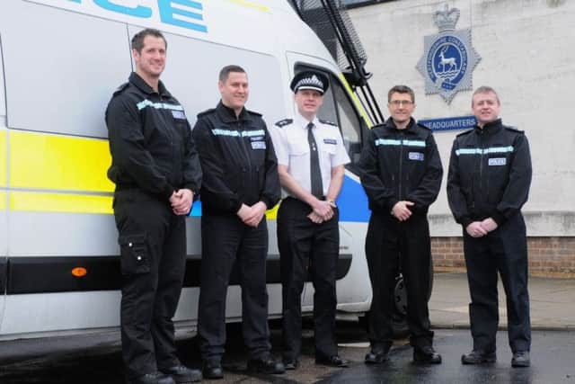 The SPOST team, which is made up of volunteer police officers
