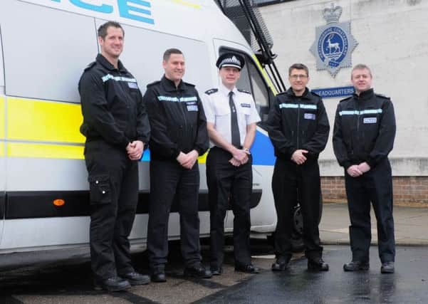 The SPOST team, which is made up of volunteer police officers