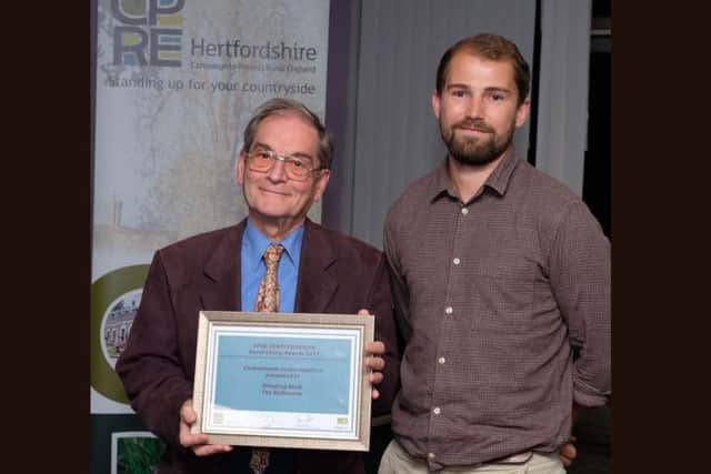 Bringing Back the Bulbourne were commended in last years awards