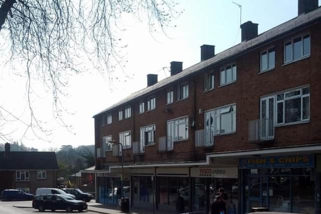 The Tesco Express store in The Denes
