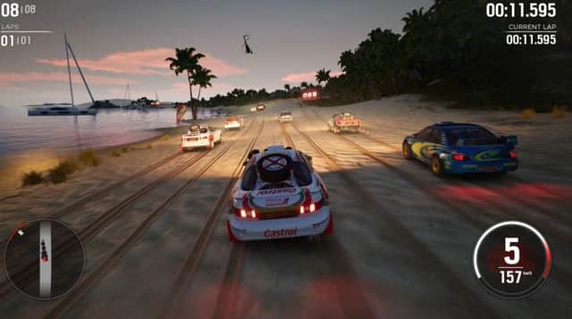 There is a lot to be said for racing on the beach