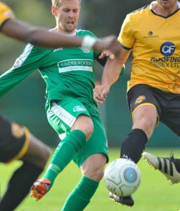 Hemel Towns Jordan Parkes scored his 14th goal of the season in all competitions in his sides 2-0 win over East Thurrock in midweek
