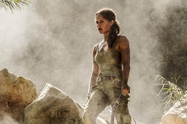 Alicia Vikander as Lara Croft