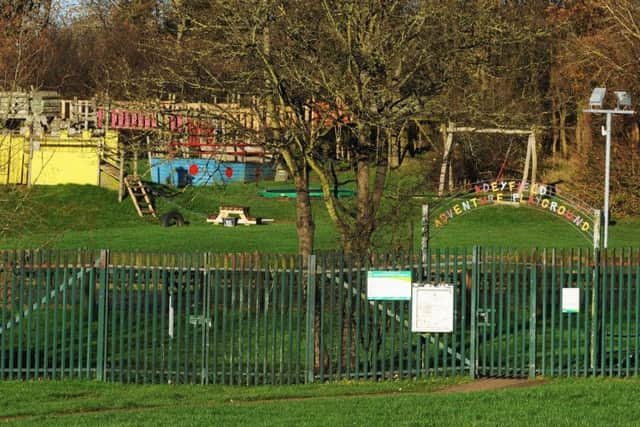 Proposals affect the adventure playground in Adeyfield and three others