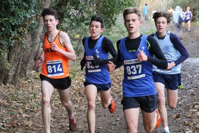 Kristian Imroth in the distinctive orange county vest of Hertfordshire. (Picture by Barry Cornelius)