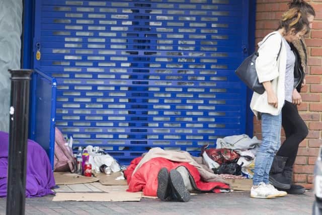 Rough sleepers now won't face a potential fine for sleeping in Hemel Hempstead town centre